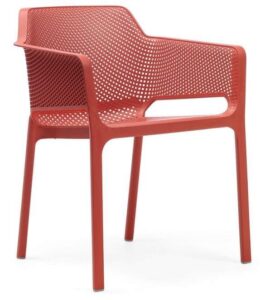 Sillón NET de diseño en polipropileno para terraza hostelería